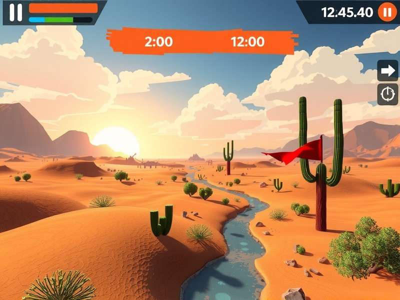 Arid Trailblazer Game Screenshot